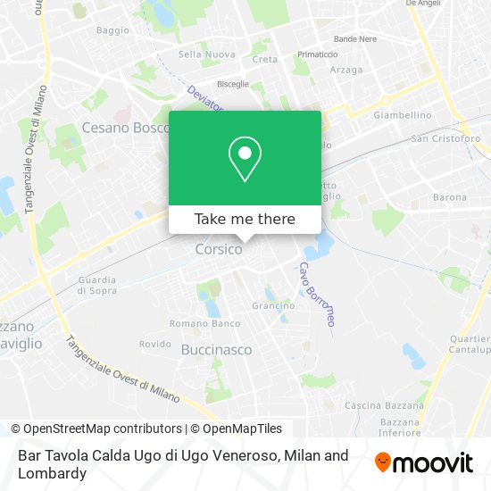 Bar Tavola Calda Ugo di Ugo Veneroso map