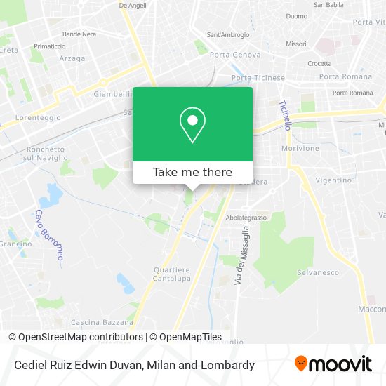 Cediel Ruiz Edwin Duvan map