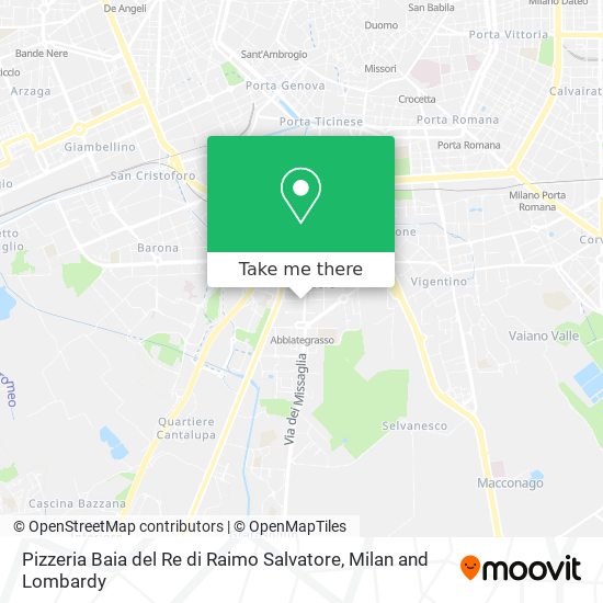 Pizzeria Baia del Re di Raimo Salvatore map