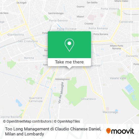 Too Long Management di Claudio Chianese Daniel map