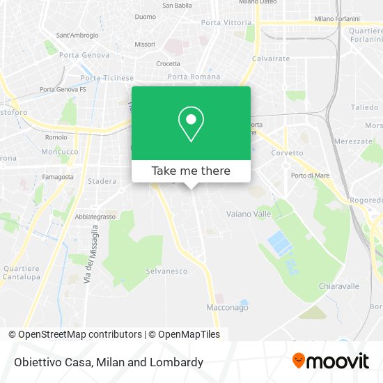 Obiettivo Casa map