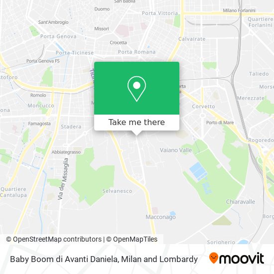 Baby Boom di Avanti Daniela map