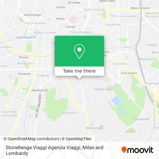 Stonehenge Viaggi Agenzia Viaggi map