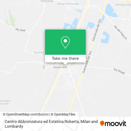 Centro Abbronzatura ed Estetica Roberta map
