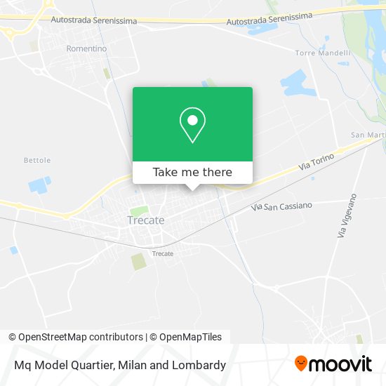 Mq Model Quartier map