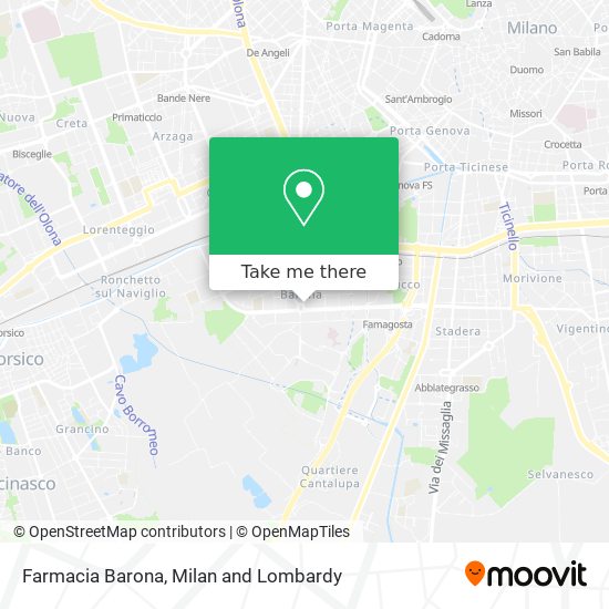 Farmacia Barona map