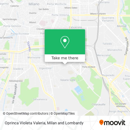 Oprinca Violeta Valeria map