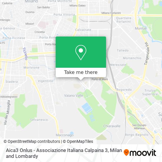 Aica3 Onlus - Associazione Italiana Calpaina 3 map