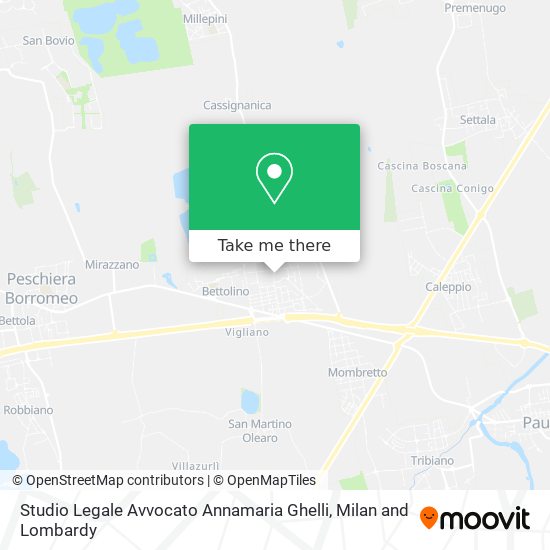 Studio Legale Avvocato Annamaria Ghelli map