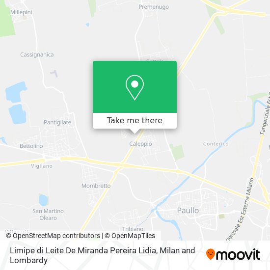 Limipe di Leite De Miranda Pereira Lidia map