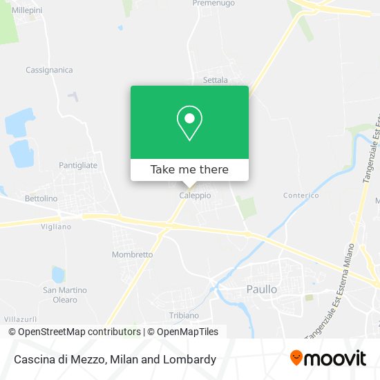 Cascina di Mezzo map