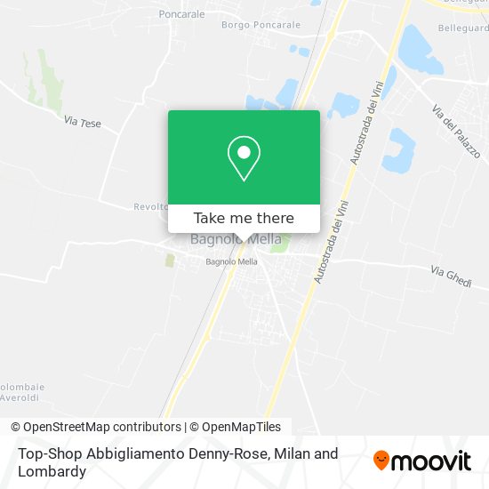 Top-Shop Abbigliamento Denny-Rose map