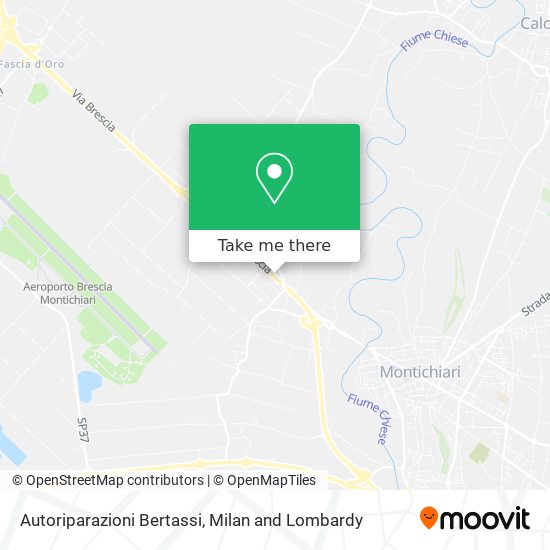 Autoriparazioni Bertassi map