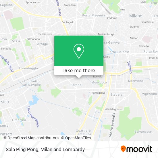 Sala Ping Pong map