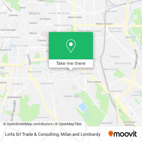 Linfa Srl Trade & Consulting map