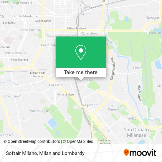 Softair Milano map