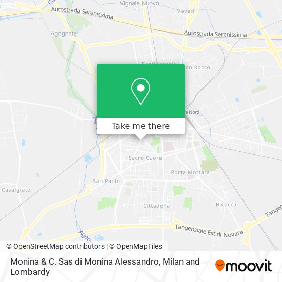 Monina & C. Sas di Monina Alessandro map