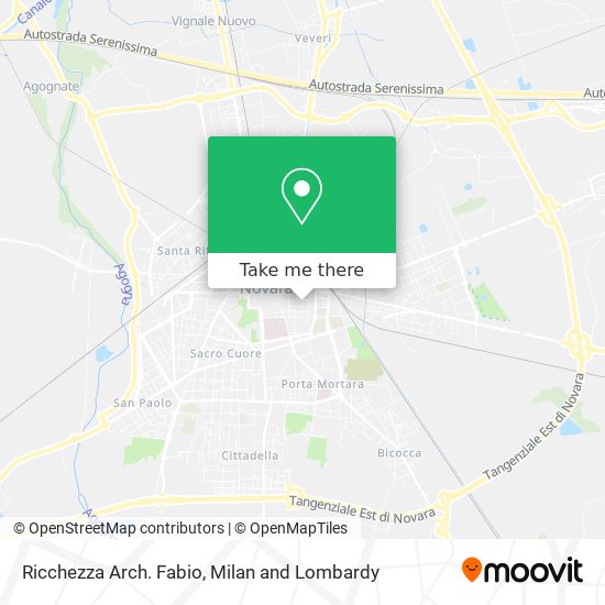 Ricchezza Arch. Fabio map