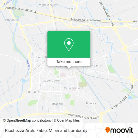 Ricchezza Arch. Fabio map