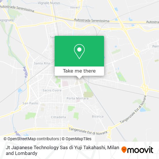 Jt Japanese Technology Sas di Yuji Takahashi map