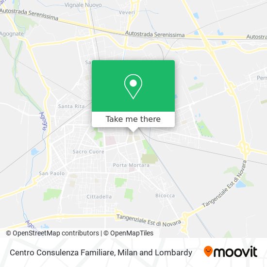 Centro Consulenza Familiare map