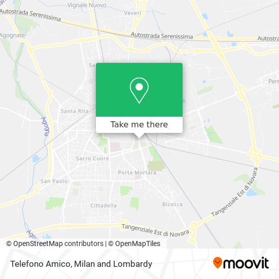 Telefono Amico map