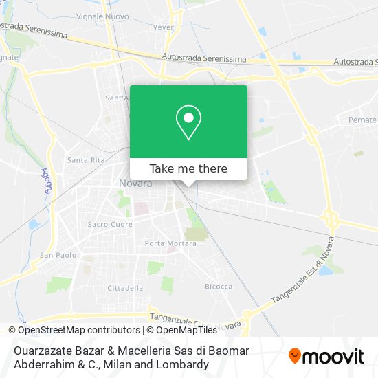 Ouarzazate Bazar & Macelleria Sas di Baomar Abderrahim & C. map