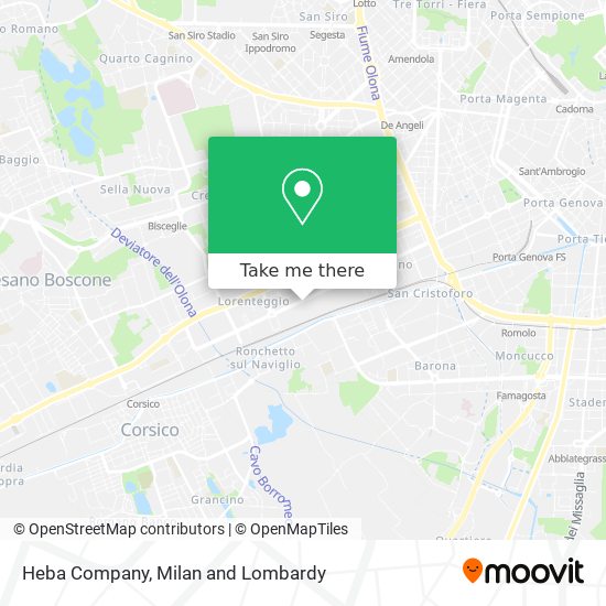 Heba Company map