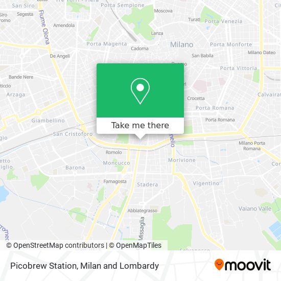 Picobrew Station map