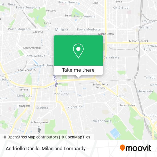 Andriollo Danilo map