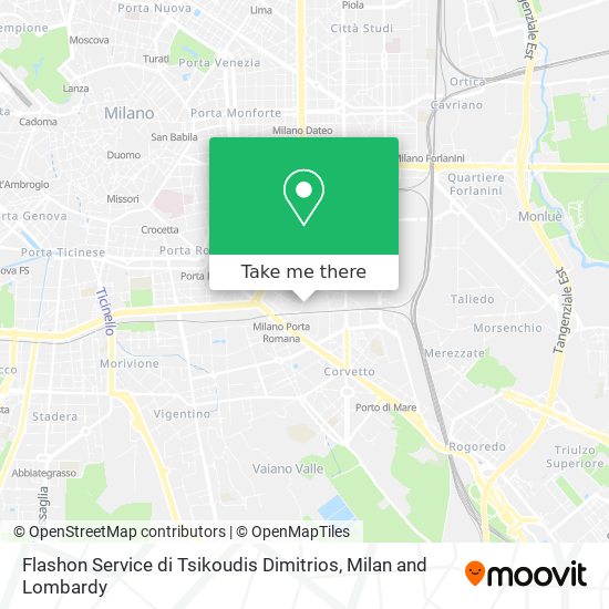 Flashon Service di Tsikoudis Dimitrios map