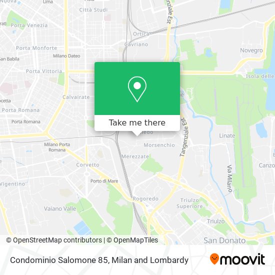 Condominio Salomone 85 map