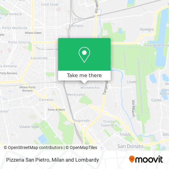 Pizzeria San Pietro map