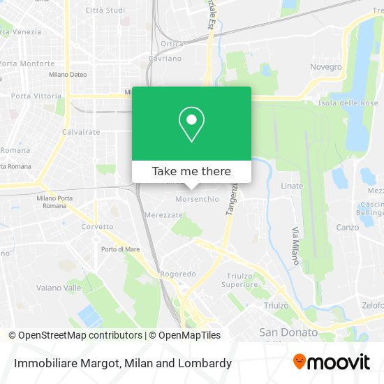 Immobiliare Margot map