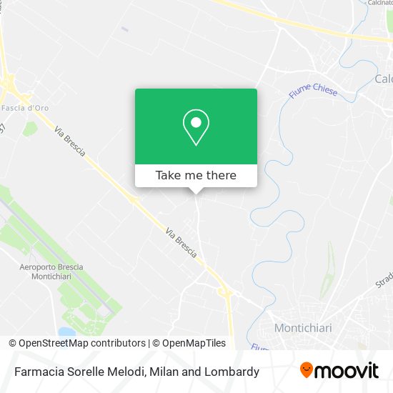 Farmacia Sorelle Melodi map