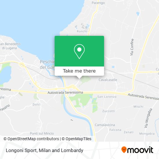 Longoni Sport map