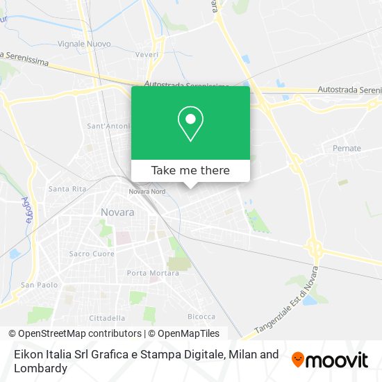Eikon Italia Srl Grafica e Stampa Digitale map