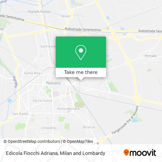 Edicola Fiocchi Adriana map