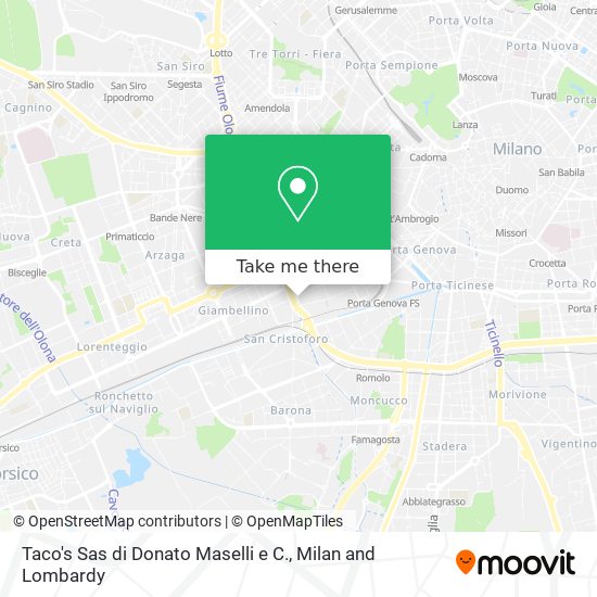 Taco's Sas di Donato Maselli e C. map