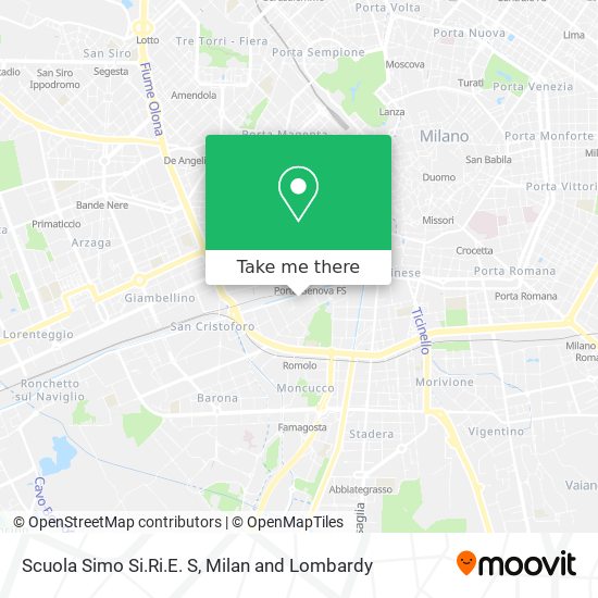 Scuola Simo Si.Ri.E. S map