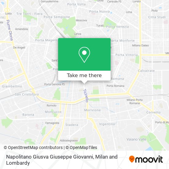 Napolitano Giusva Giuseppe Giovanni map
