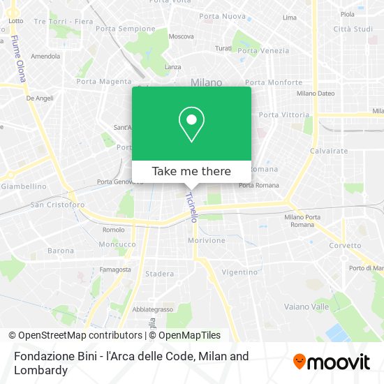 Fondazione Bini - l'Arca delle Code map