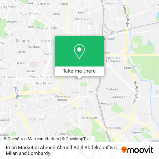 Iman Market di Ahmed Ahmed Adel Abdelraouf & C. map