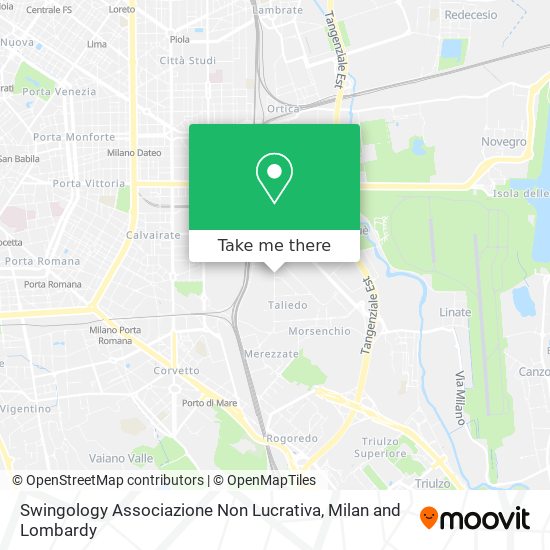 Swingology Associazione Non Lucrativa map
