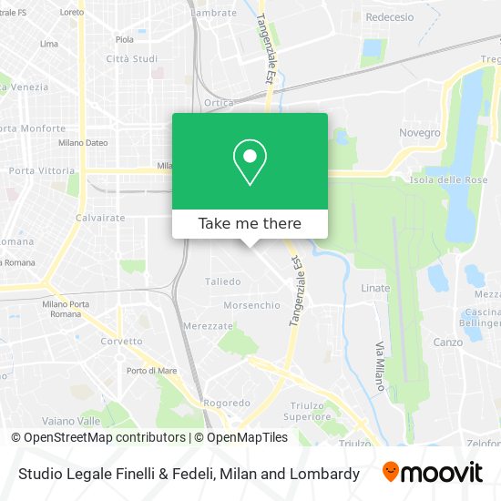 Studio Legale Finelli & Fedeli map