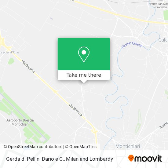 Gerda di Pellini Dario e C. map