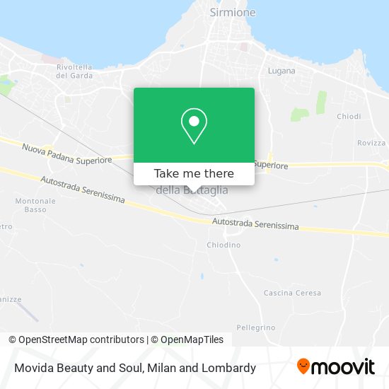 Movida Beauty and Soul map