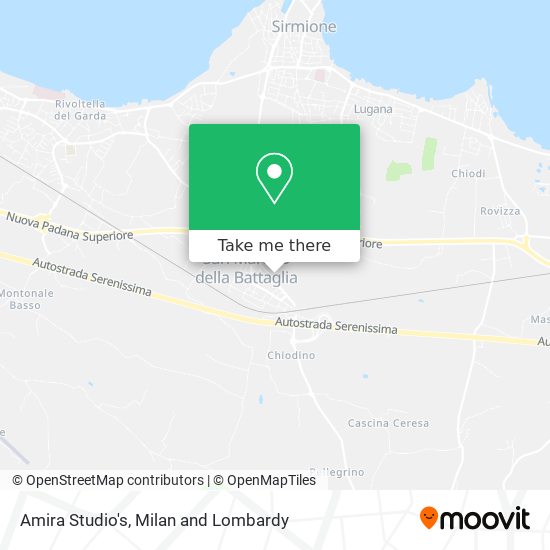 Amira Studio's map