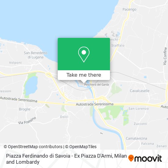 Piazza Ferdinando di Savoia - Ex Piazza D'Armi map