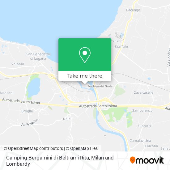 Camping Bergamini di Beltrami Rita map